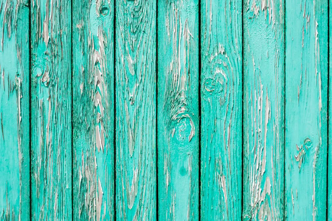 Turquoise wooden wall by Guitar Brands teal wooden pallets