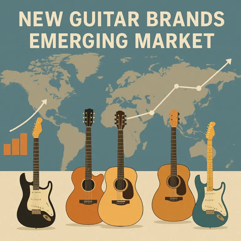 Featured image for 15 New Guitar Brands Dominating the Market 2026